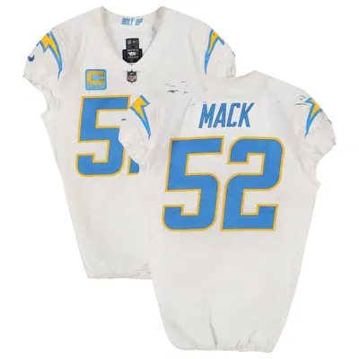 Lids Khalil Mack Los Angeles Chargers Fanatics Authentic Game-Used