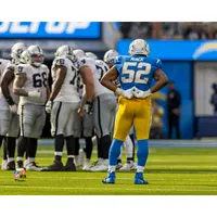 Joey Bosa Los Angeles Chargers Unsigned Running Photograph