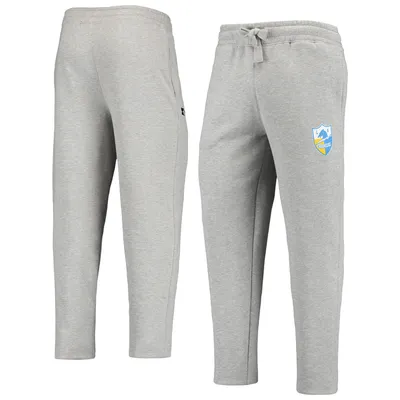 LA Chargers Starter Heathered Gray Team Throwback Option Run Sweatpants