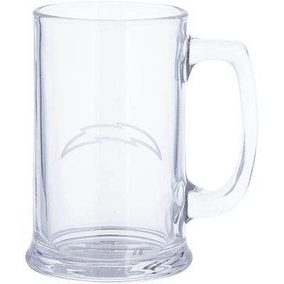 Los Angeles Chargers 15oz. Stein Glass