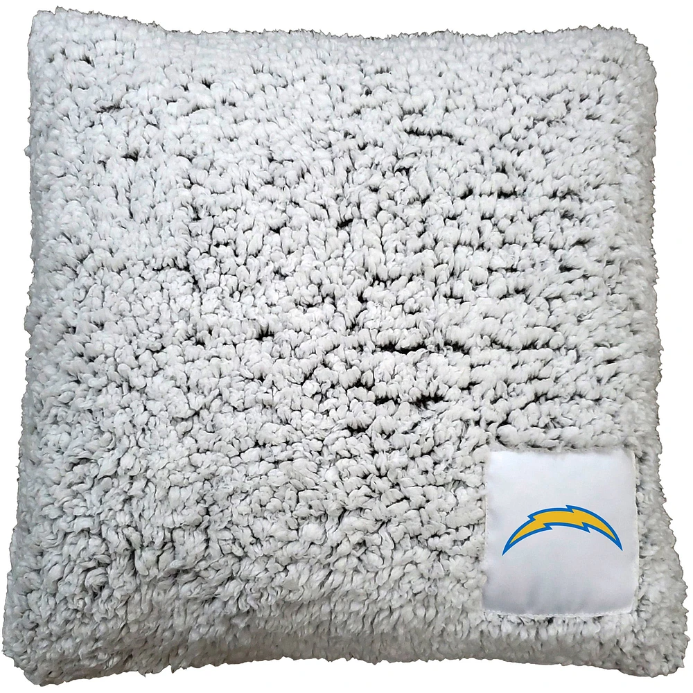 Los Angeles Chargers 16'' x 16'' Frosty Sherpa Oreiller