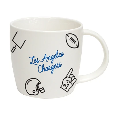 Chargeurs de Los Angeles 18oz. Tasse de meneur de jeu