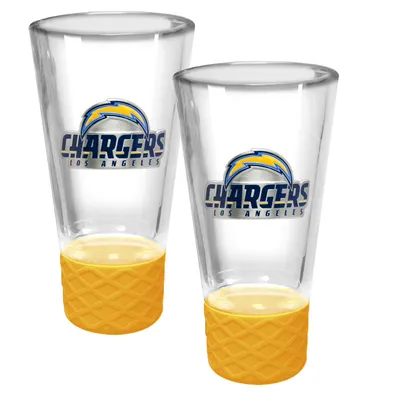 Los Angeles Chargers 2-Pack Cheer Shot Set with Silicone Grip