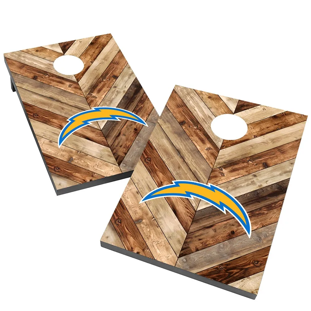 Lids Los Angeles Chargers 2' x 3' Cornhole Board Game