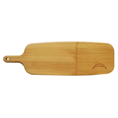 Los Angeles Chargers Bamboo Paddle Cutting and Serving Board
