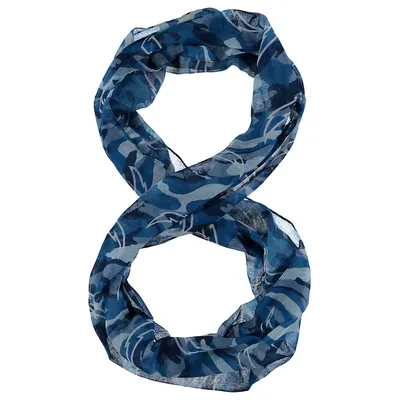 Los Angeles Chargers Camo Infinity Scarf