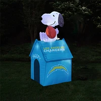 Niche gonflable Snoopy des Chargers de Los Angeles