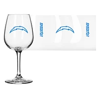 Los Angeles Chargers Logo 12oz. Stemmed Wine Glass