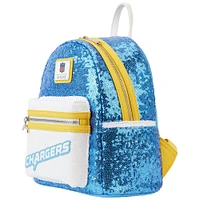 Loungefly Los Angeles Chargers Sequin Mini Backpack