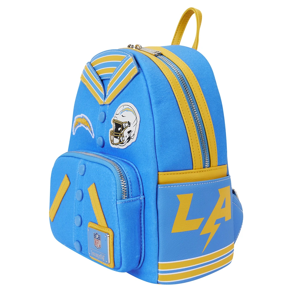 Mini sac à dos universitaire des Los Angeles Chargers de Loungefly