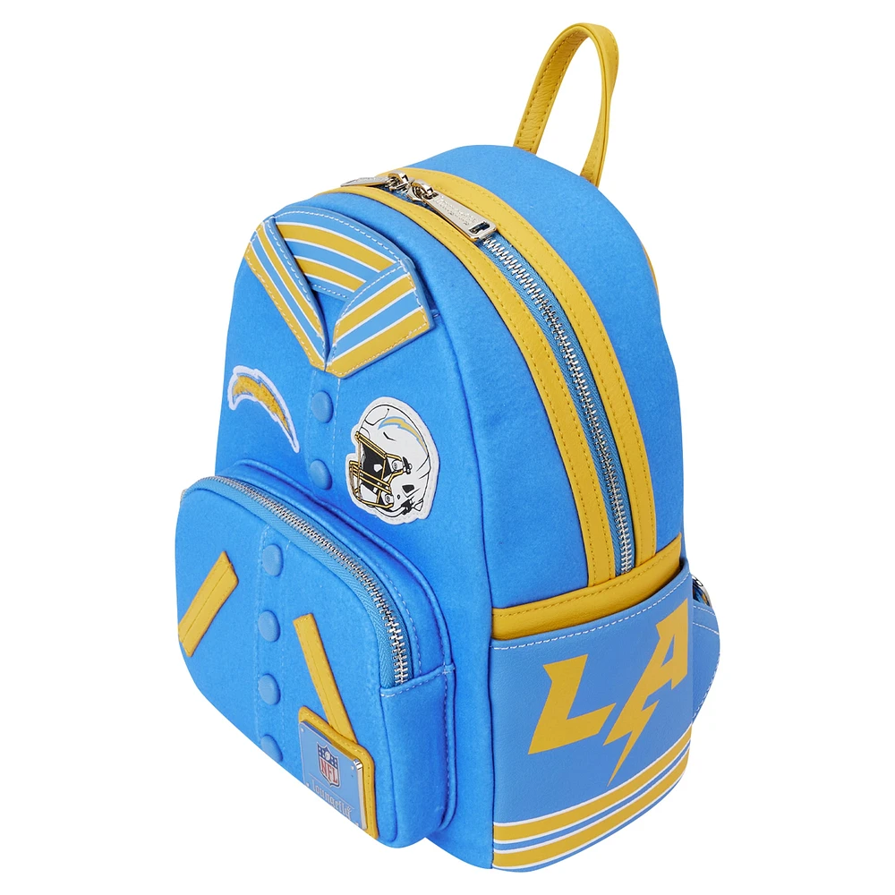 Mini sac à dos universitaire des Los Angeles Chargers de Loungefly