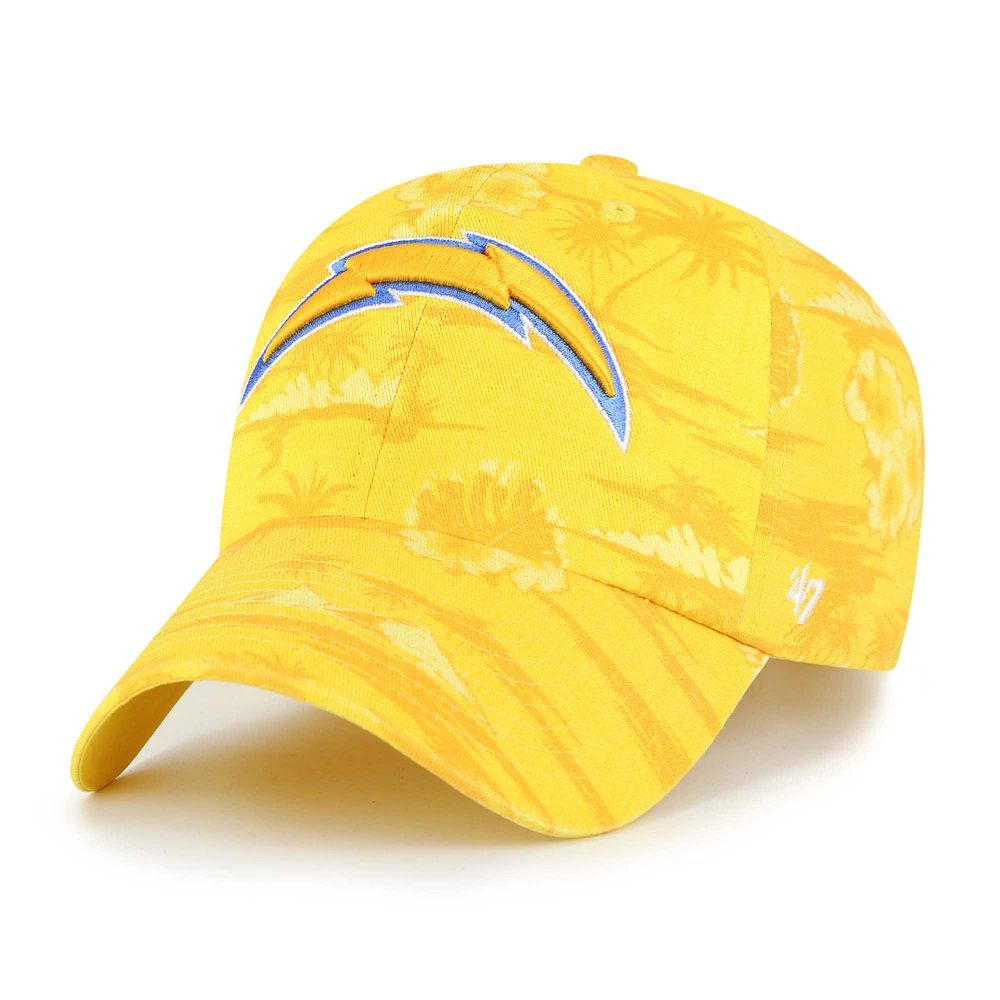 Casquette ajustable « 47 Gold Los Angeles Chargers Fiji Clean Up » pour homme