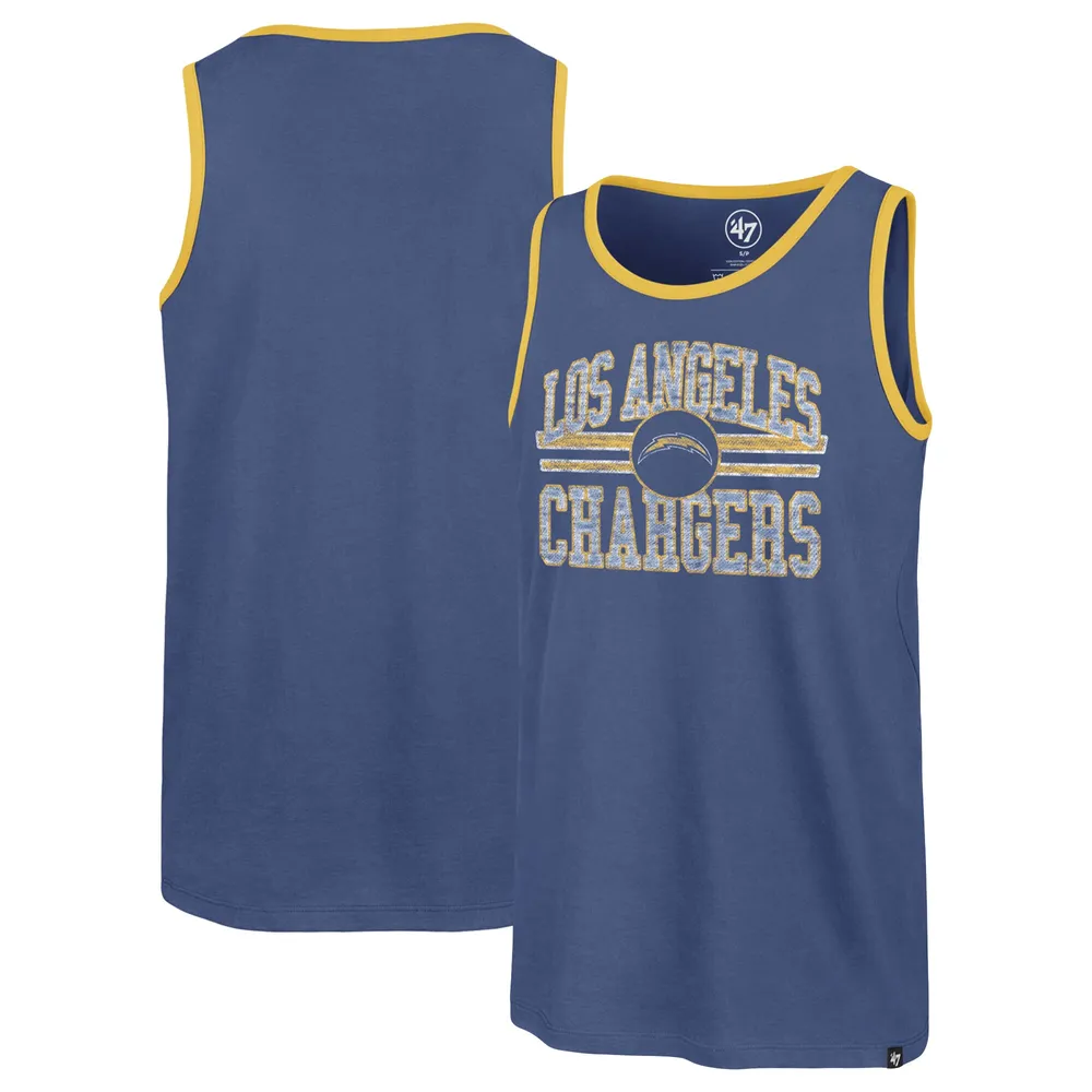 Lids Justin Herbert Los Angeles Chargers Youth Fast Track V-Neck Tank Top -  Navy