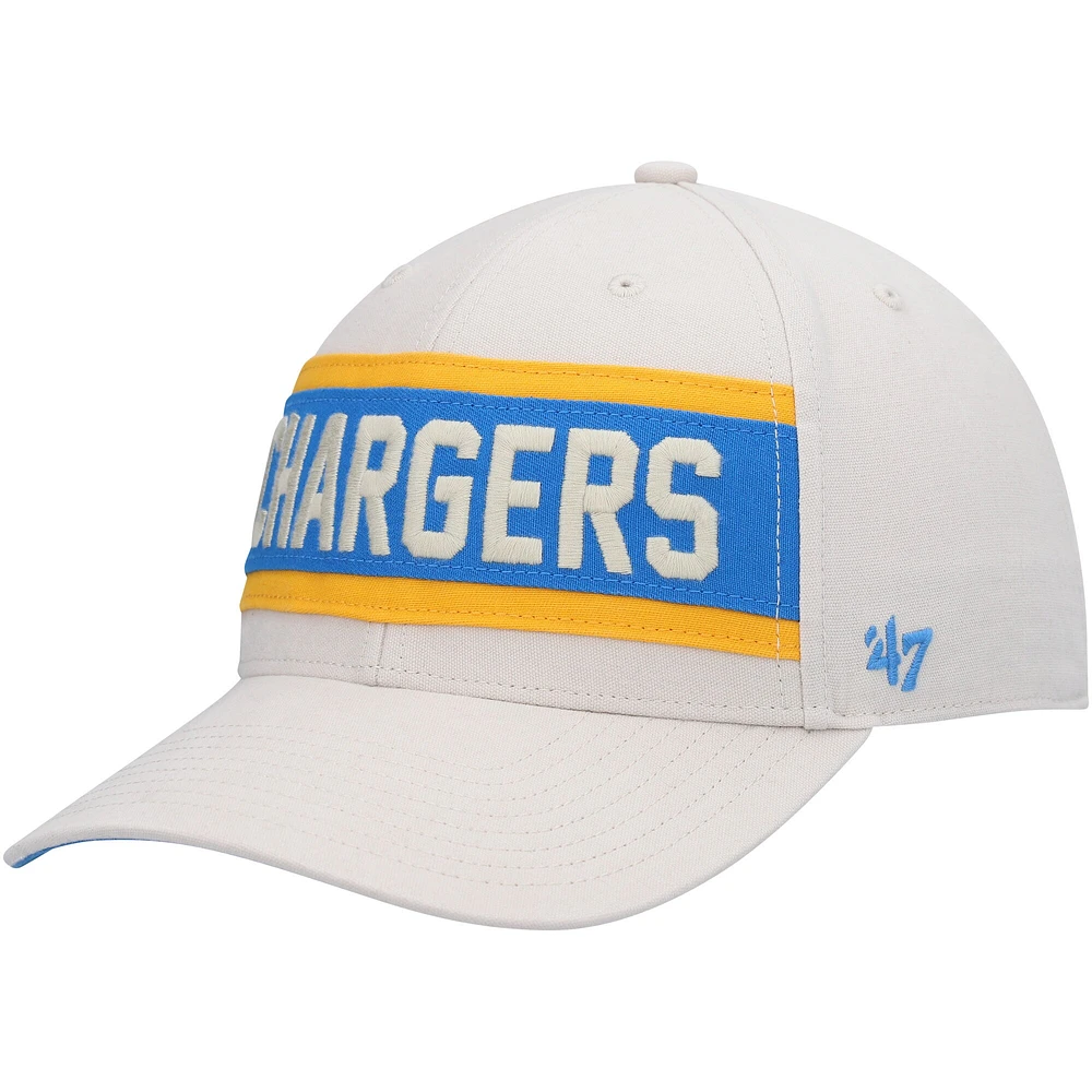 Casquette réglable '47 Los Angeles Chargers Crossroad MVP pour homme