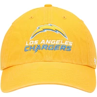 Casquette réglable '47 Gold Los Angeles Chargers Secondary Clean Up pour homme