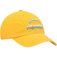 Casquette réglable '47 Gold Los Angeles Chargers Secondary Clean Up pour homme