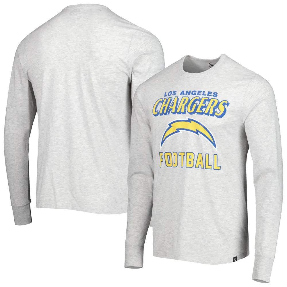 Lids Los Angeles Chargers Junk Food Slant T-Shirt - Black