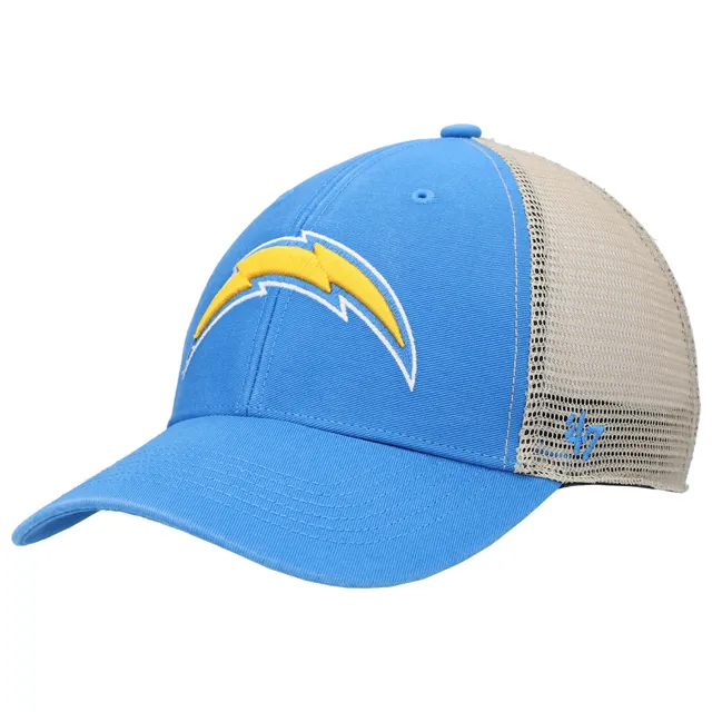 New Era Powder Blue Los Angeles Chargers Word 9FIFTY Snapback Hat