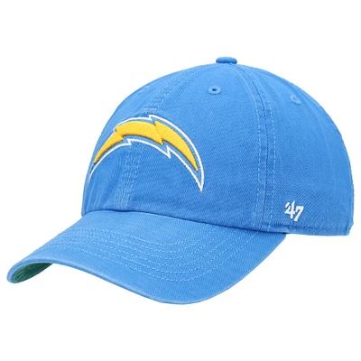 Casquette ajustée avec logo franchise Los Angeles Chargers '47 bleu poudré pour homme