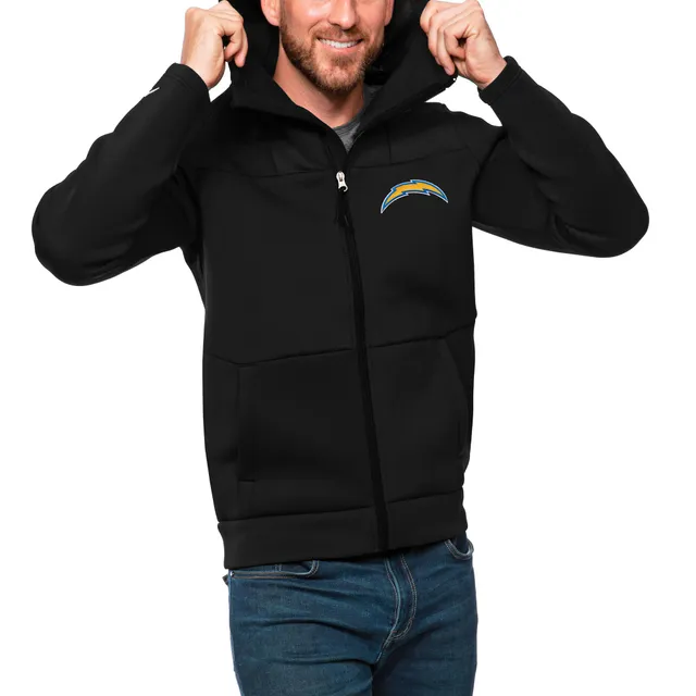 Nike Team Surrey (NFL Los Angeles Chargers) Men's Full-Zip Hoodie.