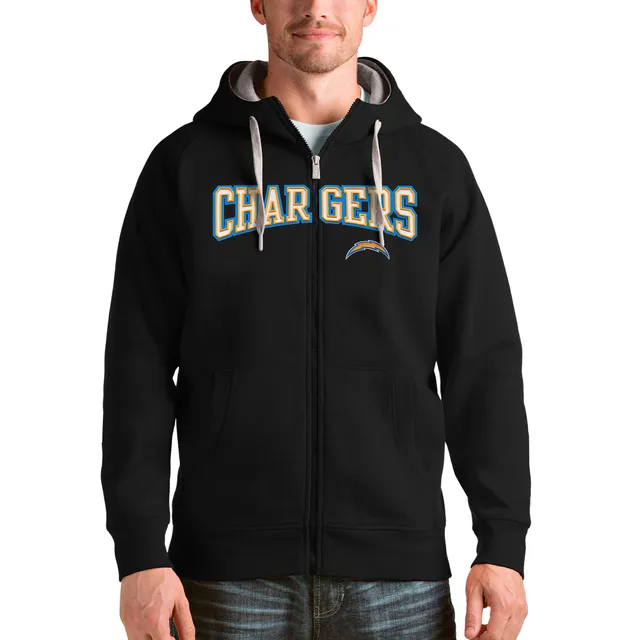 Men's Nike Powder Blue Los Angeles Chargers Surrey Full-Zip Hoodie