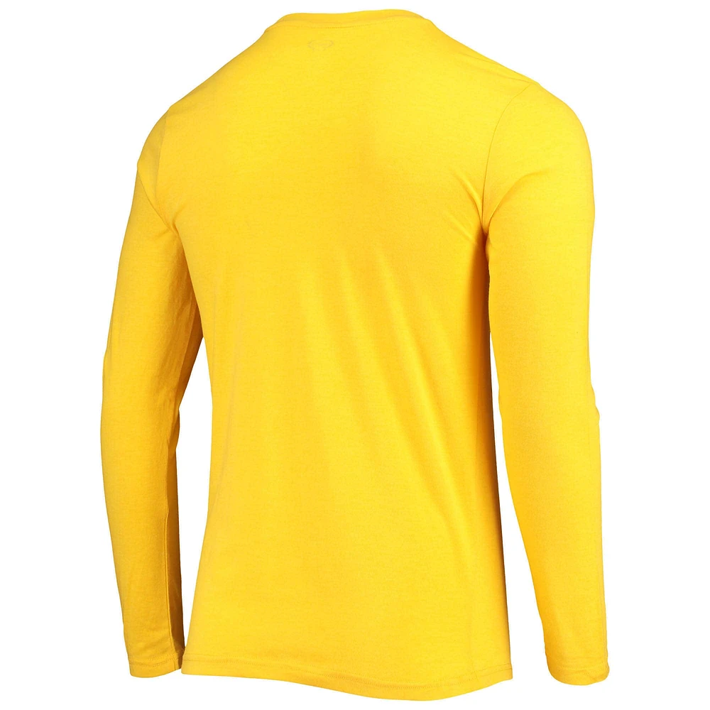 Men's Concepts Sport Powder Blue/Gold Los Angeles Chargers Meter Long Sleeve T-Shirt & Pants Sleep Set