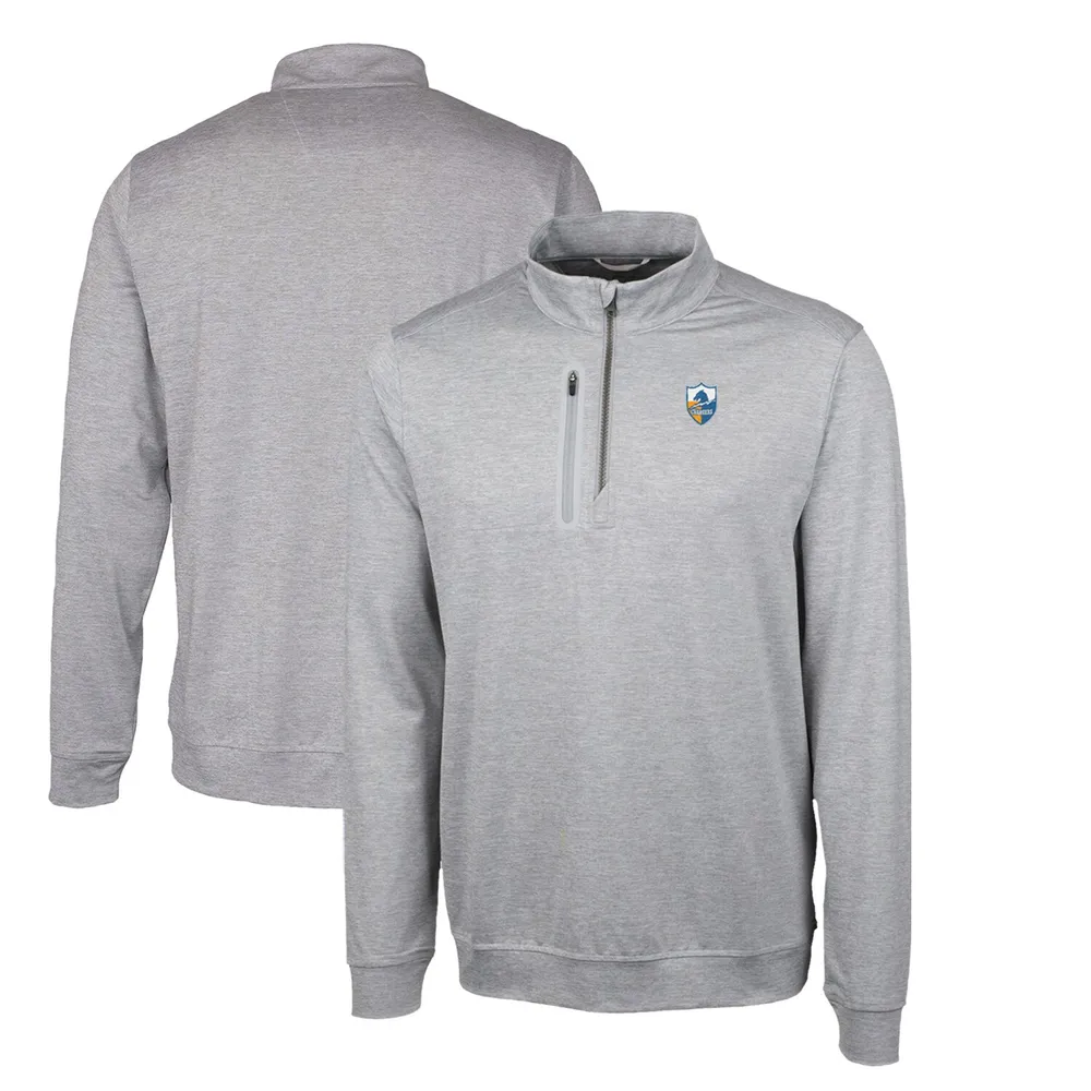 Lids Los Angeles Chargers Mitchell & Ness Allover Print Fleece Pullover  Sweatshirt - Heathered Gray