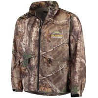 Men's Dunbrooke Realtree Camo Los Angeles Chargers Circle Sportsman Waterproof Packable Full-Zip Jacket