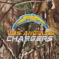 Dunbrooke Realtree Camo Los Angeles Chargers Trophy Tech Fleece Sweat à capuche entièrement zippé pour homme