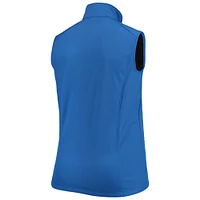 Men's Dunbrooke Royal Los Angeles Chargers Big & Tall Archer Softshell Full-Zip Vest