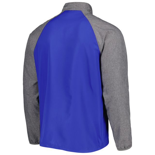 Dunbrooke Royal Los Angeles Chargers Hurricane Raglan Veste coupe-vent entièrement zippée pour homme