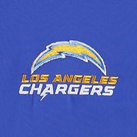 Men's Dunbrooke Royal Los Angeles Chargers Hurricane Raglan Full-Zip Windbreaker Jacket