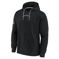 Men's Fanatics Black Los Angeles Chargers Elements Pace Pullover Hoodie
