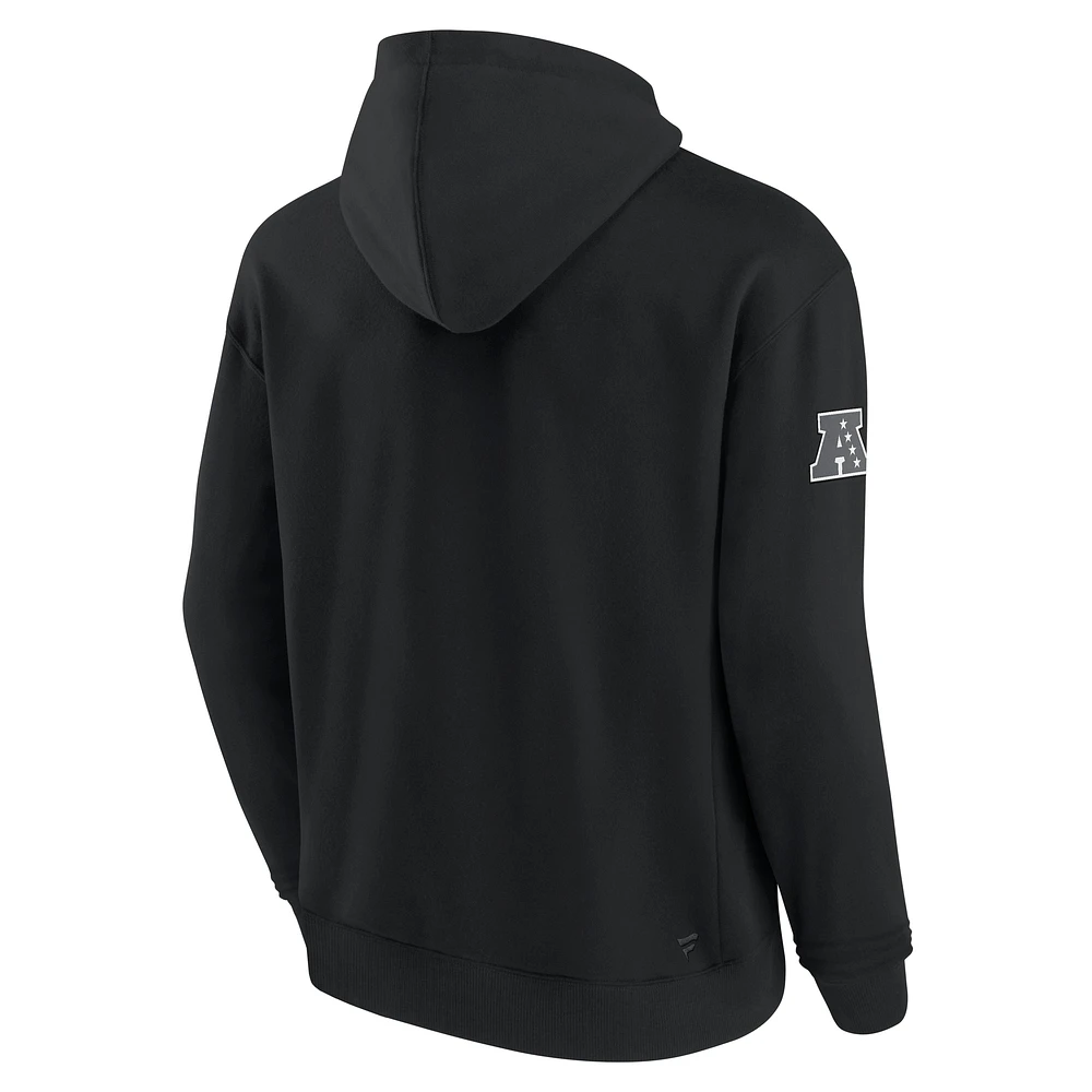 Men's Fanatics Black Los Angeles Chargers Elements Pace Pullover Hoodie