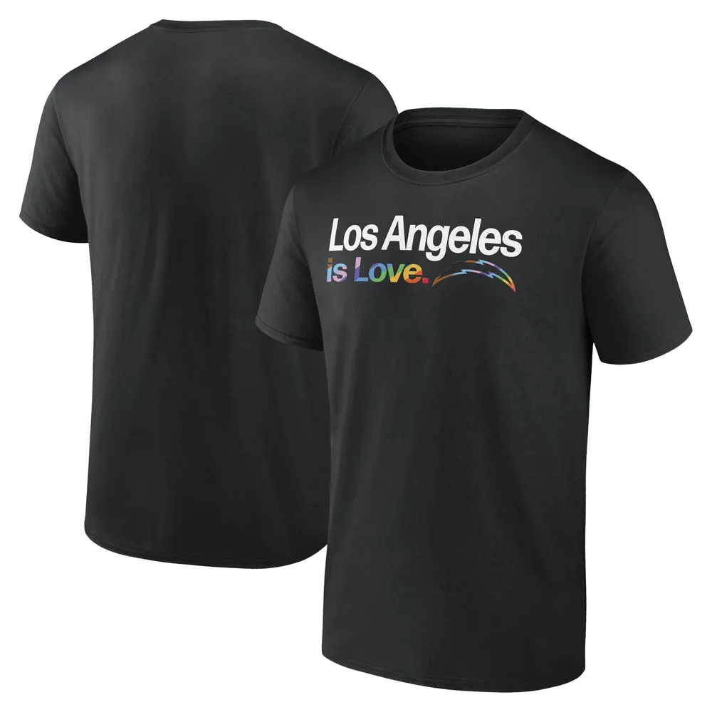 Men's Fanatics Branded Black Los Angeles Dodgers Team Victory Arch T-Shirt Size: Large