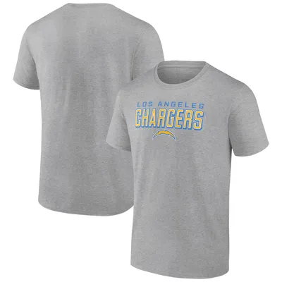 Los Angeles Chargers Fanatics Branded Swagger T-Shirt - Heather Gray