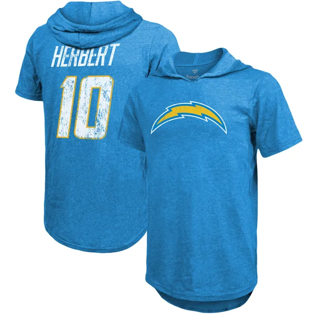 Men's Nike Justin Herbert Powder Blue Los Angeles Chargers Player Game  Jersey