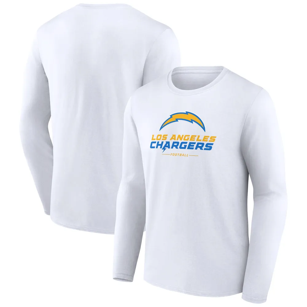 Fanatics Branded Men's Justin Herbert Oatmeal Los Angeles Chargers Big & Tall Player Name & Number Raglan T-Shirt