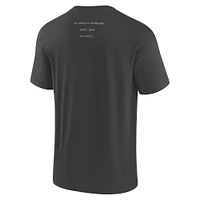 Men's Fanatics Charcoal Los Angeles Chargers Elements Weathered Tonal Future Ground T-Shirt