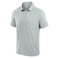 Men's Fanatics Gray Los Angeles Chargers Front Office Tech Polo
