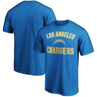 Men's Fanatics Powder Blue Los Angeles Chargers Victory Arch T-Shirt