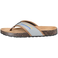 Men's FOCO Los Angeles Chargers Cork Flip Flops