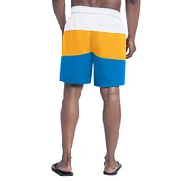 Men's G-III Sports by Carl Banks  Powder Blue/Gold Los Angeles Chargers Sunrise Volley Swim Shorts