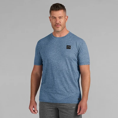 T-shirt bleu J. Palmer pour homme avec logo à quatre points des Chargers de Los Angeles