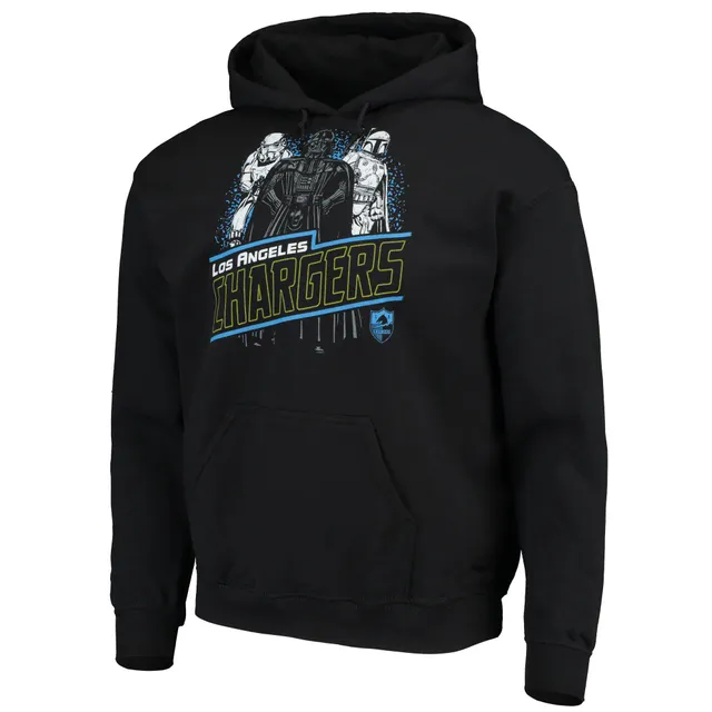 Men's Junk Food Black Tennessee Titans Star Wars Empire Pullover Hoodie