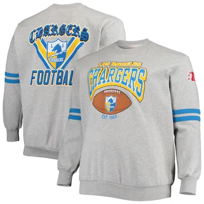 Mitchell & Ness Men's Heathered Gray Miami Dolphins Big & Tall