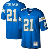 Maillot réplique Mitchell & Ness LaDainian Tomlinson pour hommes, bleu poudre, Los Angeles Chargers Legacy Replica