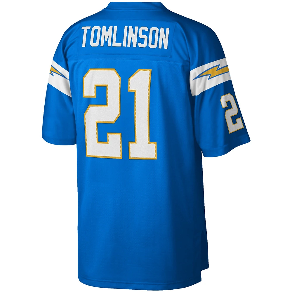 Maillot réplique Mitchell & Ness LaDainian Tomlinson pour hommes, bleu poudre, Los Angeles Chargers Legacy Replica