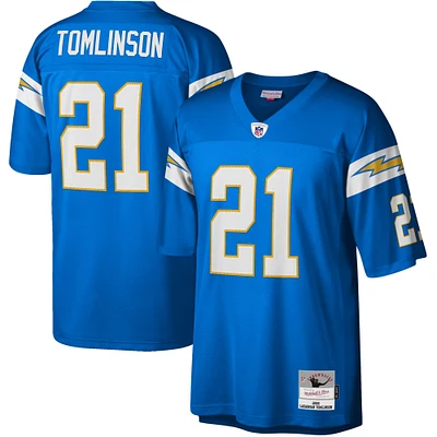 Maillot réplique Mitchell & Ness LaDainian Tomlinson pour hommes, bleu poudre, Los Angeles Chargers Legacy Replica