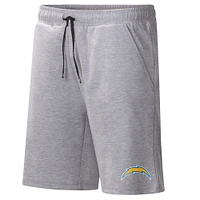 MSX by Michael Strahan Heather Grey Los Angeles Chargers Trainer Short pour homme